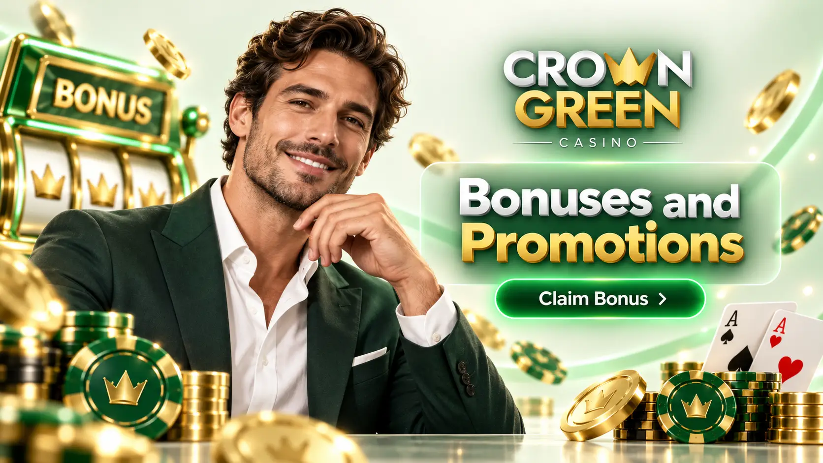 Bonuses and Promotions at CrownGreen Casino